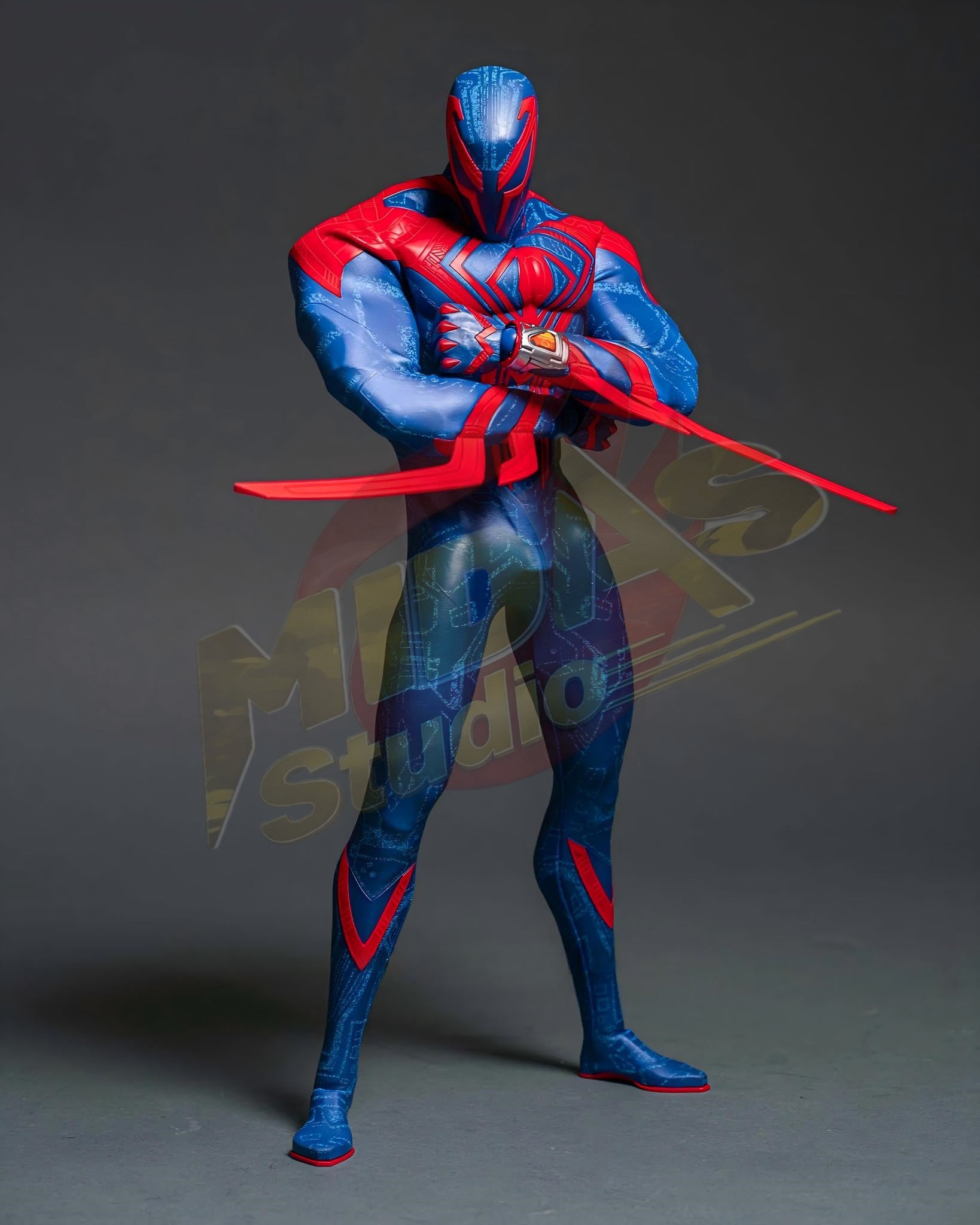 Brand New🔥 Hot Toys 1/6 Scale Spider-Man: Across The Spider-Verse Spider-Man 2099 Collectible Figure (MMS711)