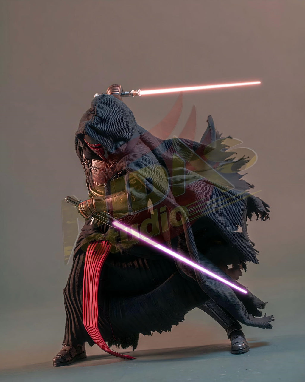 Brand New🔥 Hot Toys 1/6 Scale Star Wars Darth Revan Collectible Figure (Exclusive Edition, VGM62B)