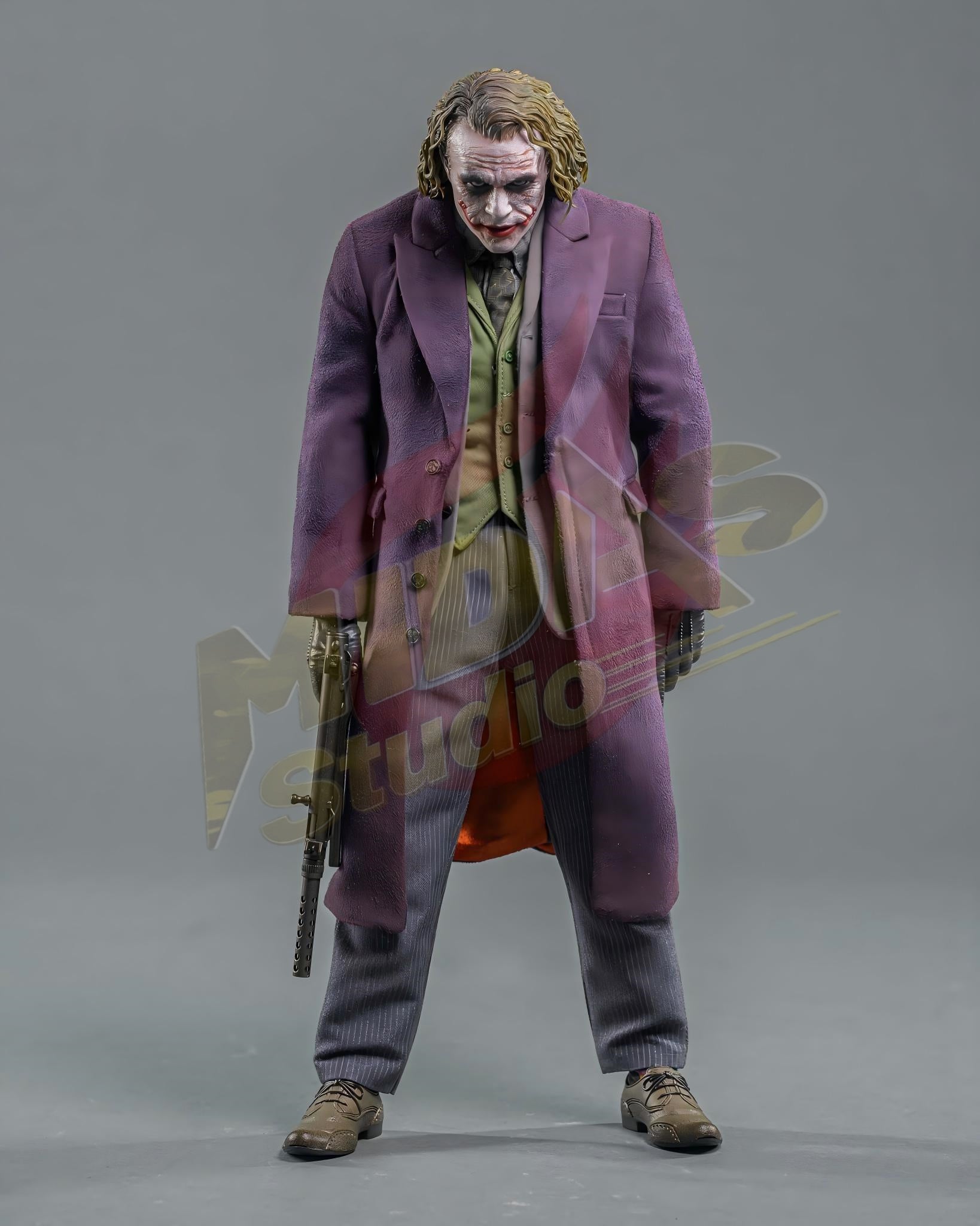 Brand New🔥 Hot Toys 1/6 Scale The Dark Knight Trilogy The Joker (Sculpted Hair, Standard Edition) Collectible Figure (DX32)