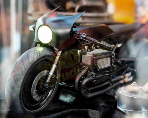 Brand New🔥 Hot Toys 1/6 Scale DC The Batman Batcycle Collectible Vehicle (MMS642)