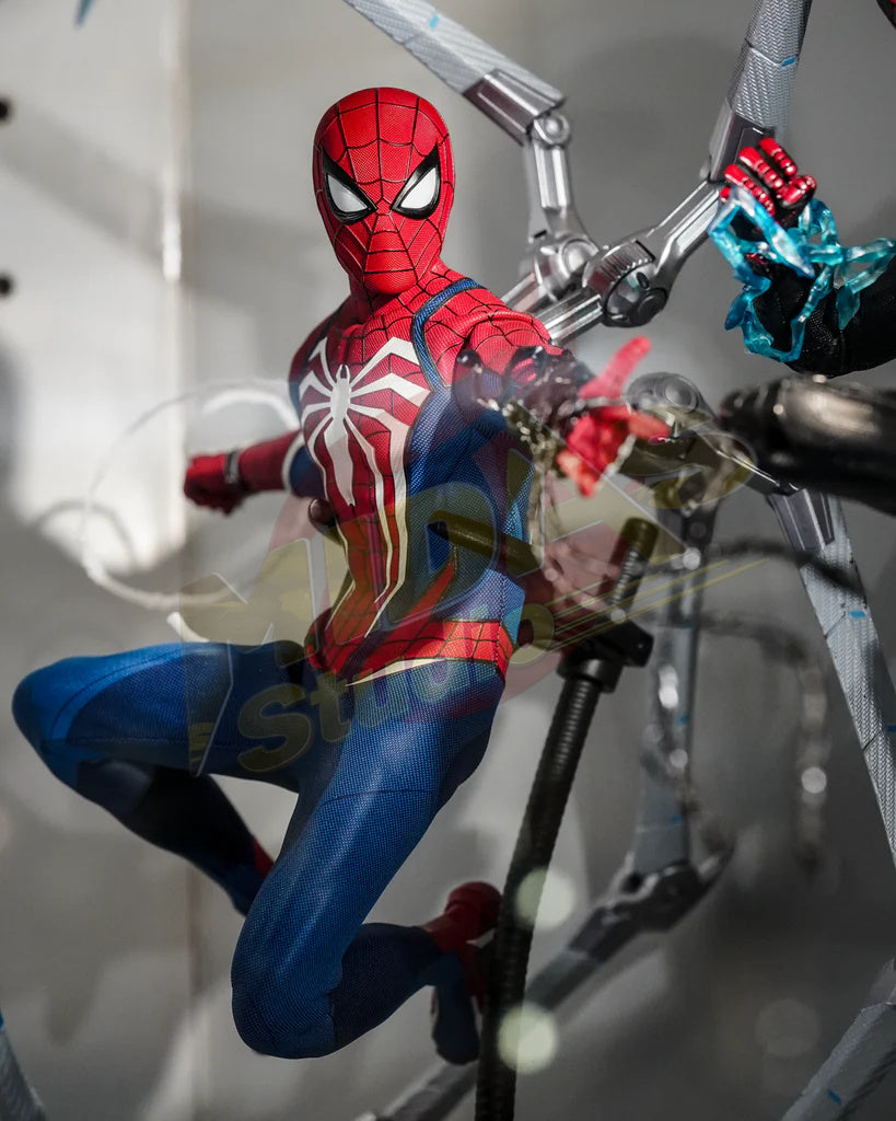 Brand New🔥 Hot Toys 1/6 Scale Marvel’s Spider-Man 2 Peter Parker (Advanced Suit 2.0) Collectible Figure (VGM54, Limited 300 Pieces in Hong Kong)