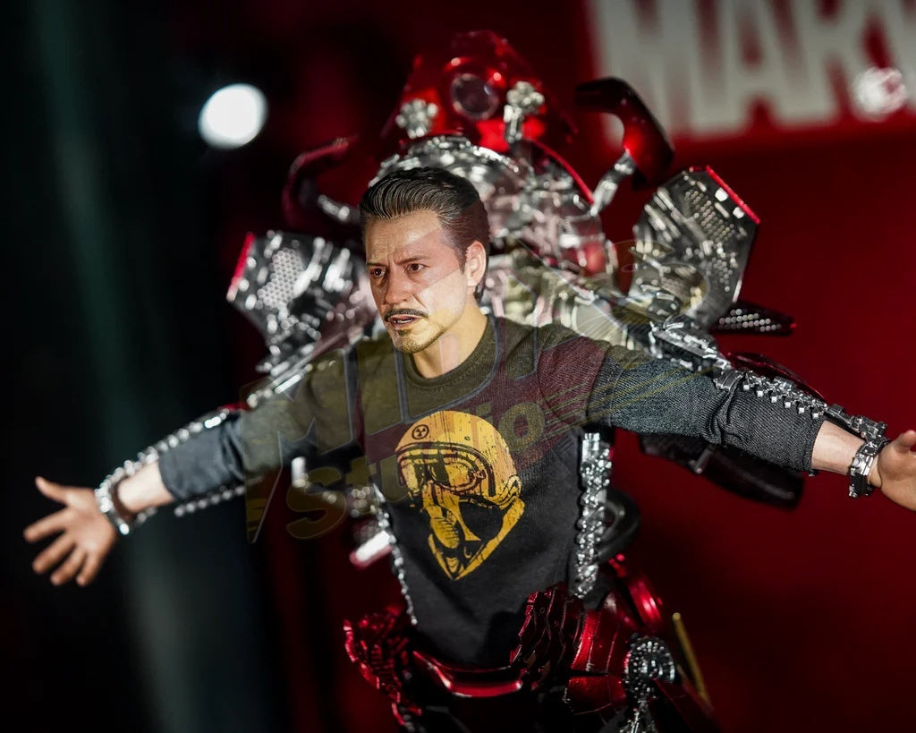 Brand New🔥 Hot Toys MMS718B The Avengers Tony Stark Mark VII Suit Up Version Special Edition 1/6 Scale Collectible Figure Set