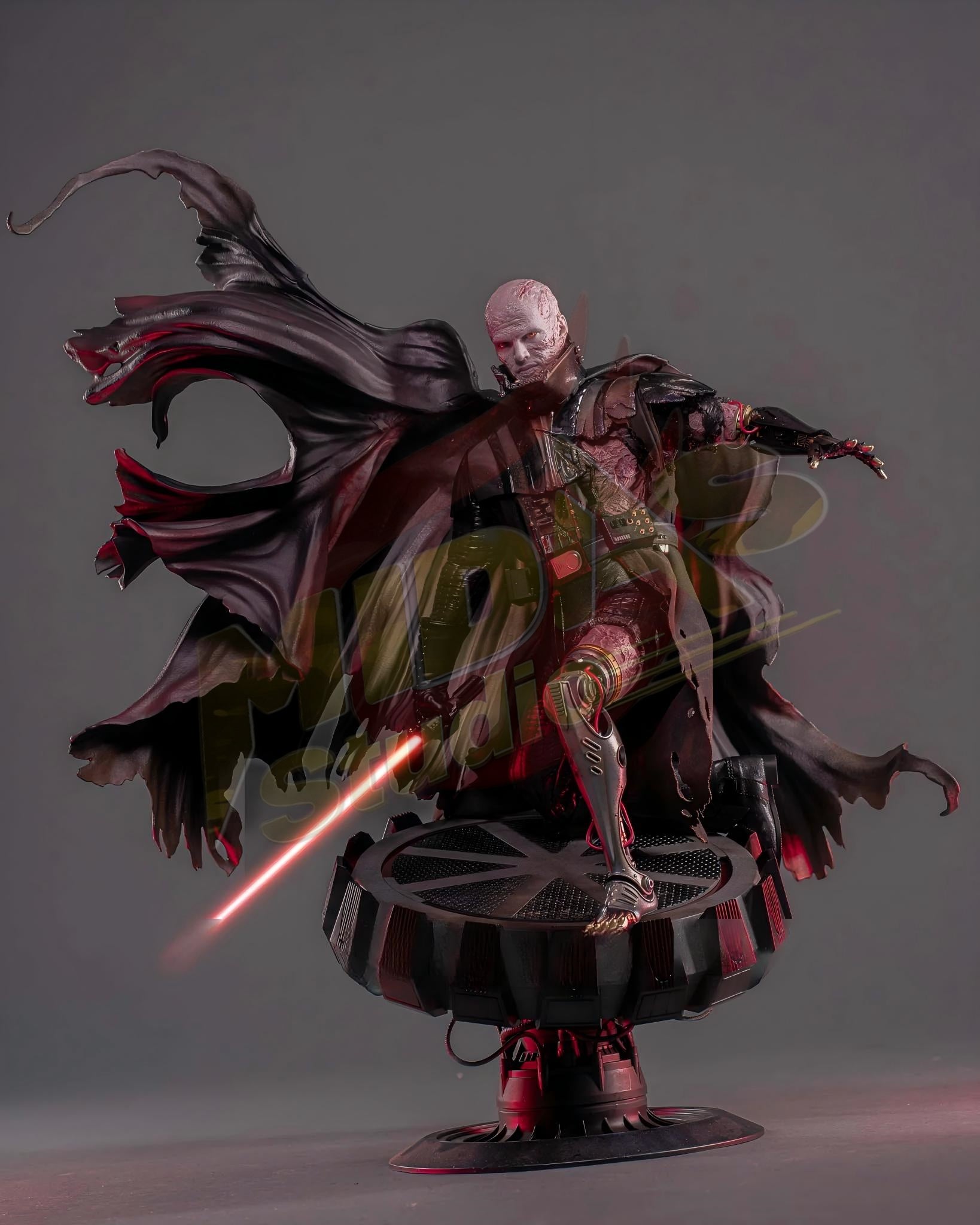 Brand New🔥 Hot Toys 1/6 Scale Star Wars Darth Vader (Battle Damaged, Deluxe Version, Special Edition) Collectible Figure (DX45B)