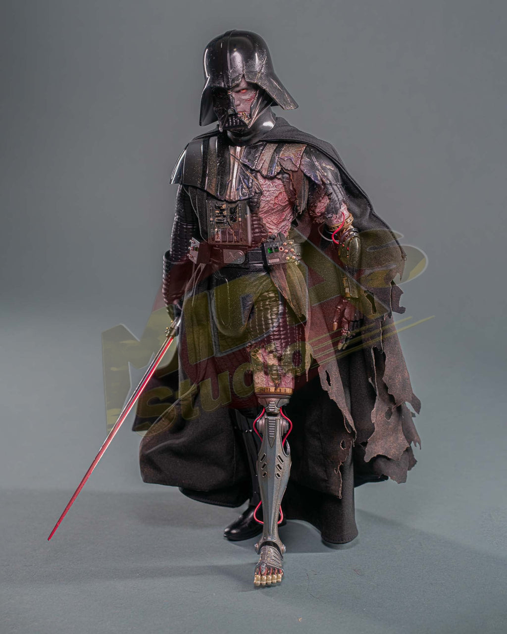 Brand New🔥 Hot Toys 1/6 Scale Star Wars Darth Vader (Battle Damaged, Deluxe Version, Special Edition) Collectible Figure (DX45B)
