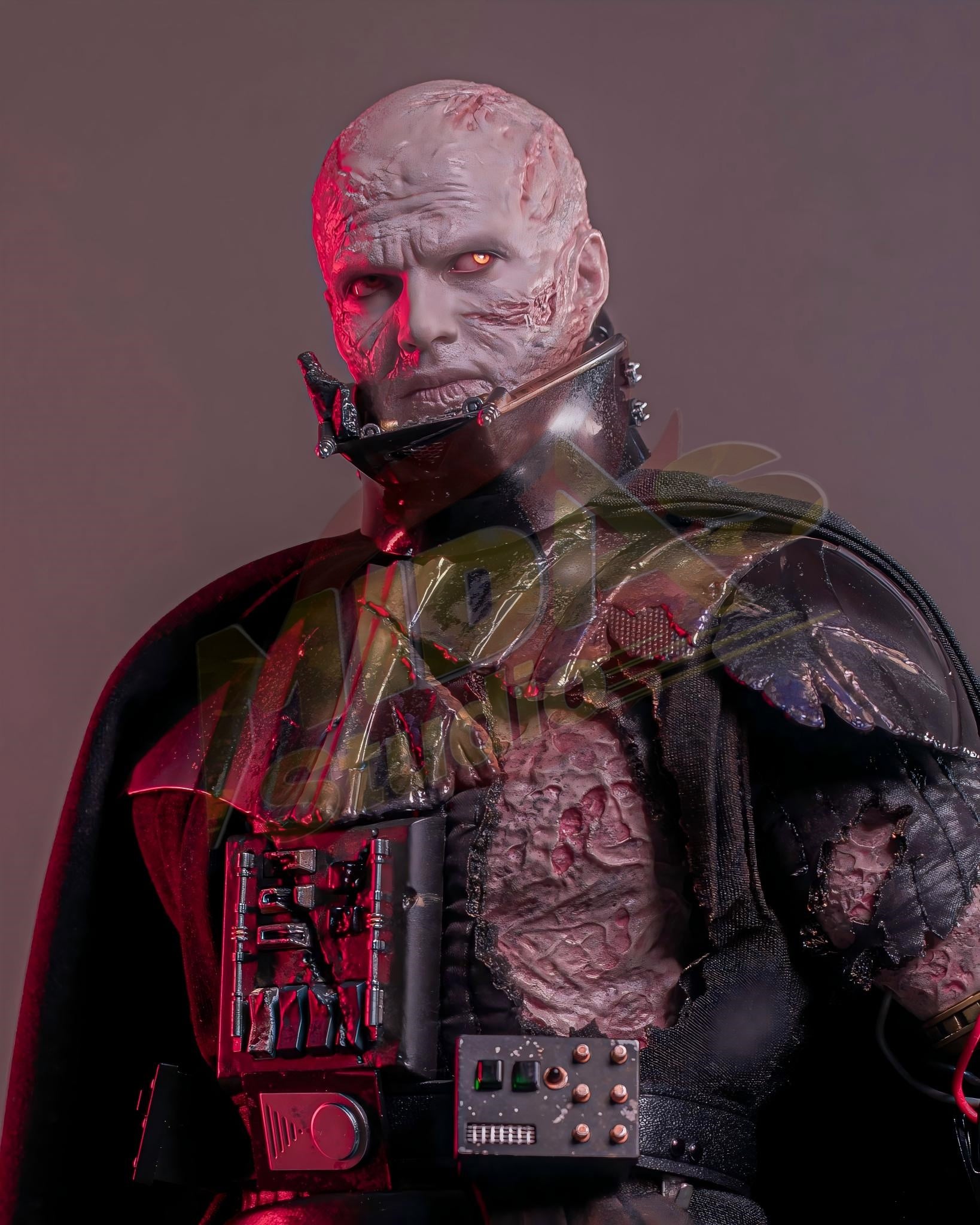 Brand New🔥 Hot Toys 1/6 Scale Star Wars Darth Vader (Battle Damaged, Deluxe Version, Special Edition) Collectible Figure (DX45B)