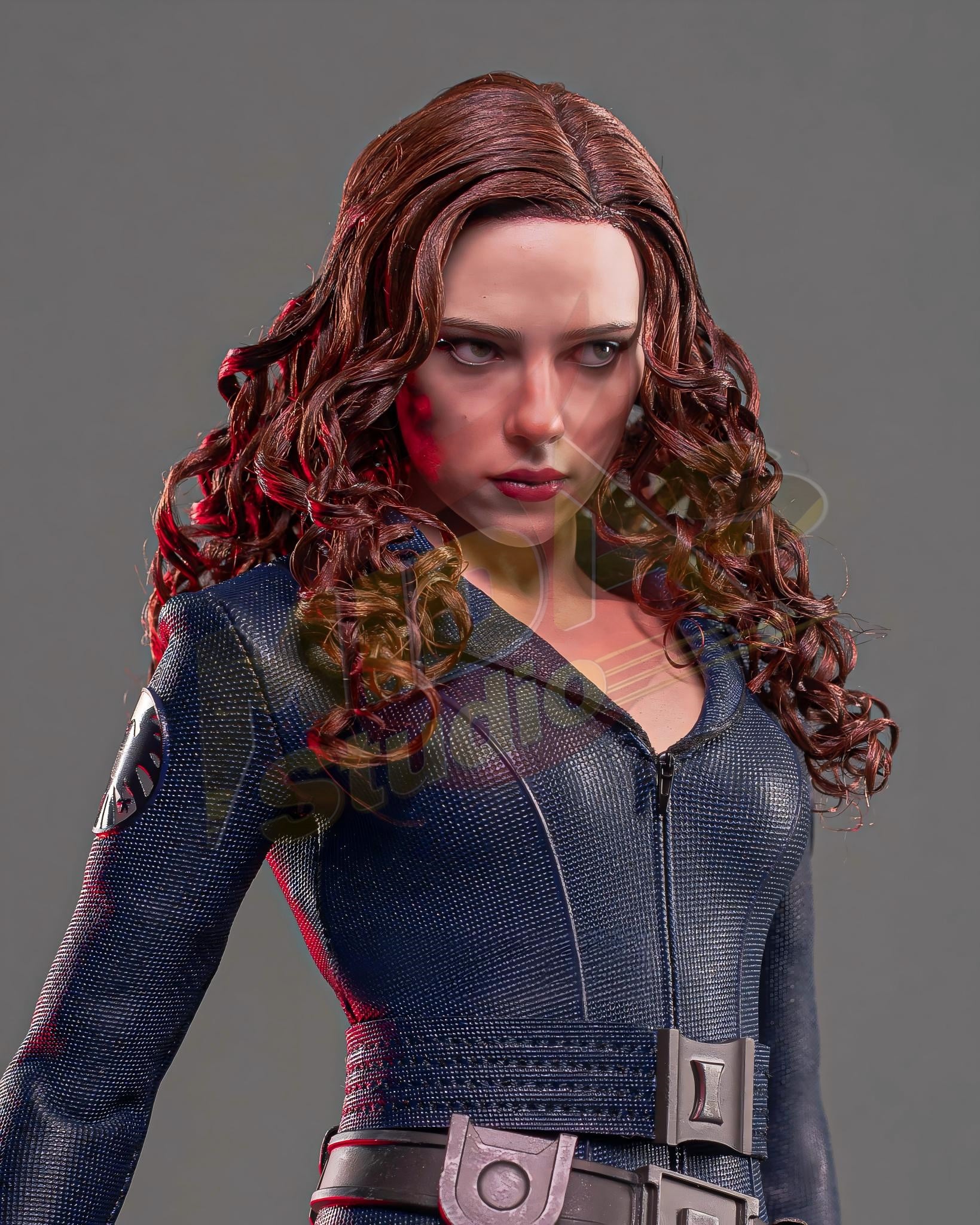 Brand New🔥 Hot Toys 1/6 Scale Marvel Iron Man 2 Black Widow (Artisan Edition, Special Edition) Collectible Figure (MMS757AEB)