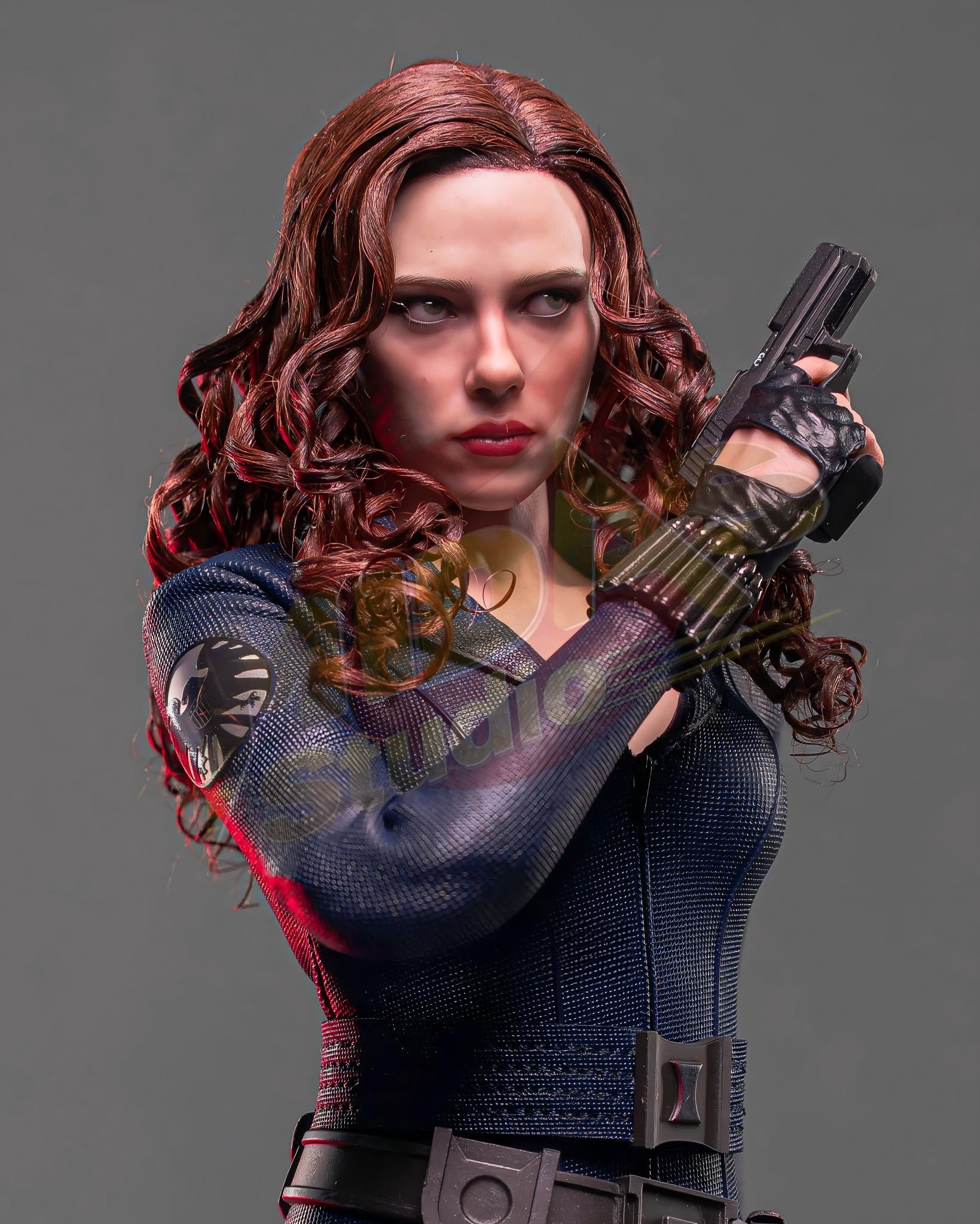 Brand New🔥 Hot Toys 1/6 Scale Marvel Iron Man 2 Black Widow (Artisan Edition, Special Edition) Collectible Figure (MMS757AEB)
