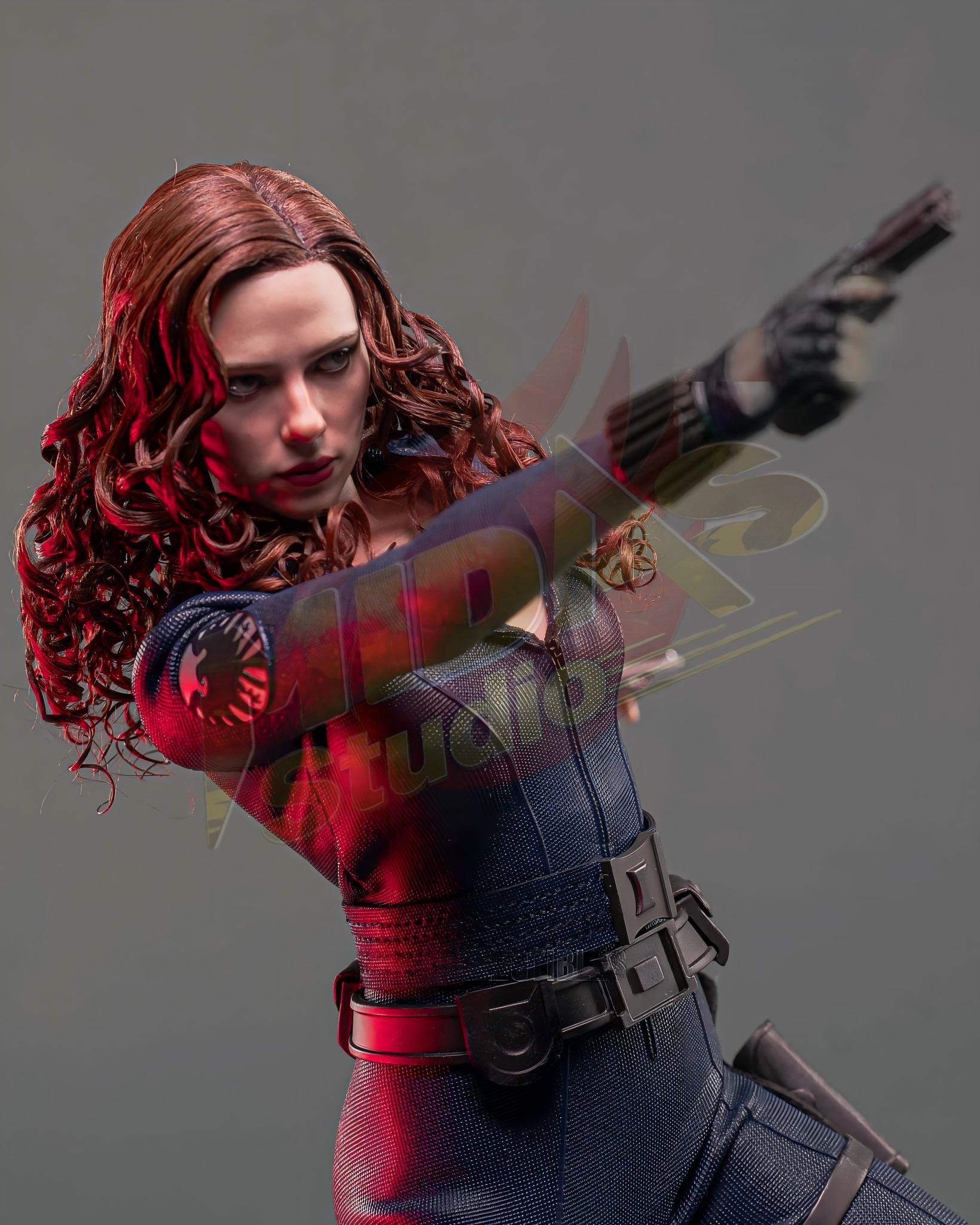 Brand New🔥 Hot Toys 1/6 Scale Marvel Iron Man 2 Black Widow (Artisan Edition, Special Edition) Collectible Figure (MMS757AEB)