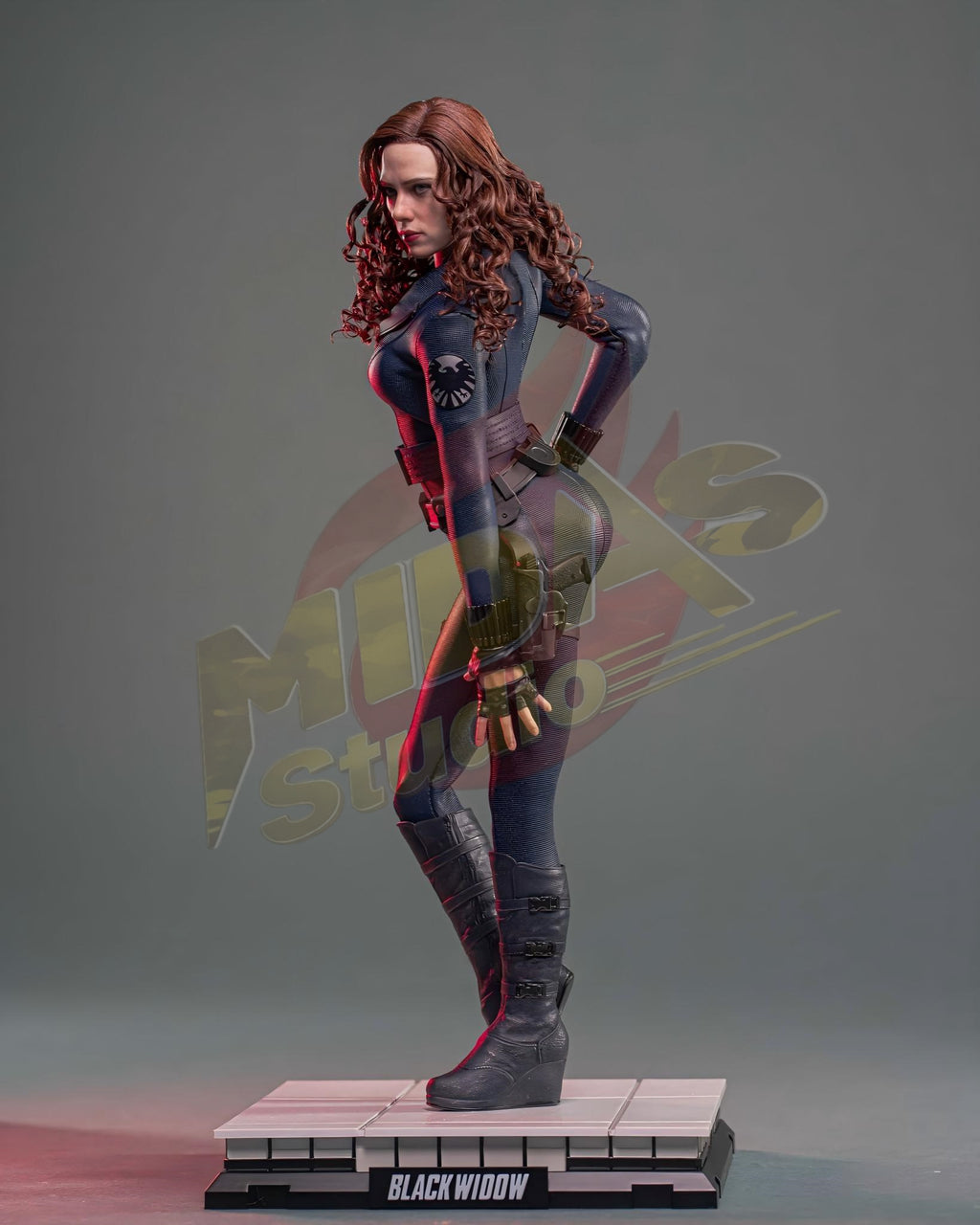 Brand New🔥 Hot Toys 1/6 Scale Marvel Iron Man 2 Black Widow (Artisan Edition, Special Edition) Collectible Figure (MMS757AEB)