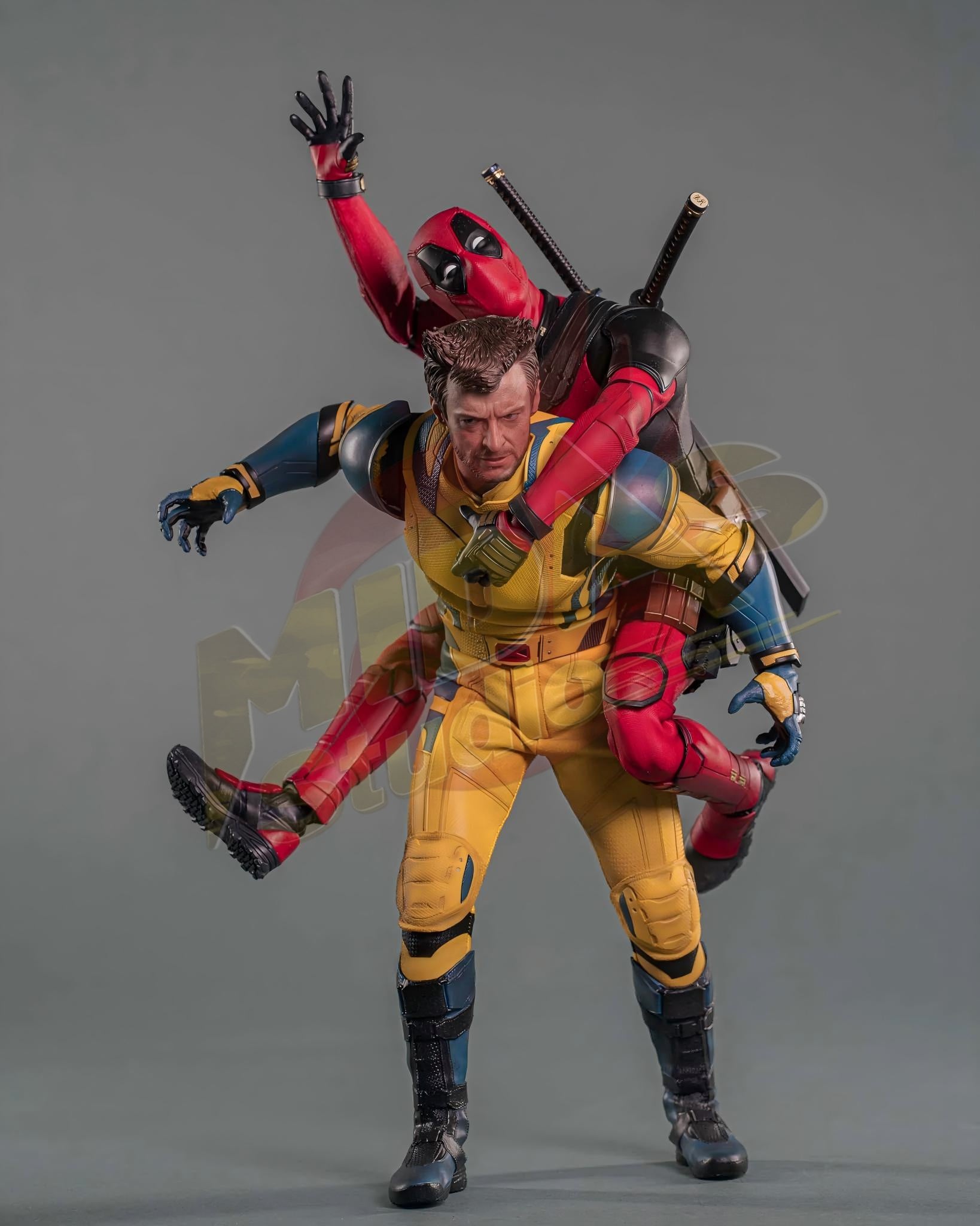 Brand New🔥 Hot Toys 1/6 Scale Deadpool and Wolverine Wolverine (Deluxe Edition, MMS754) Collectible Figure