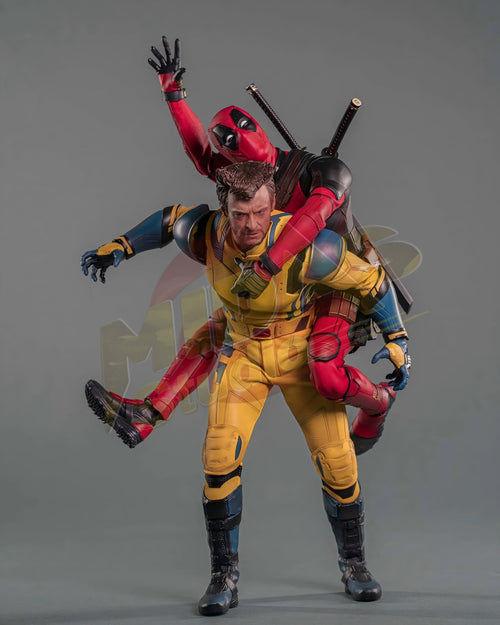 Brand New🔥 Hot Toys 1/6 Scale Deadpool and Wolverine Wolverine (Deluxe Edition, MMS754) Collectible Figure