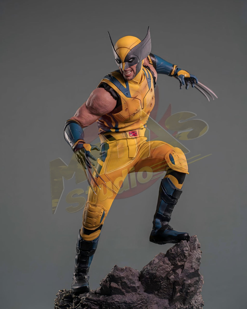Brand New🔥 Hot Toys 1/6 Scale Deadpool and Wolverine Wolverine (Deluxe Edition, MMS754) Collectible Figure