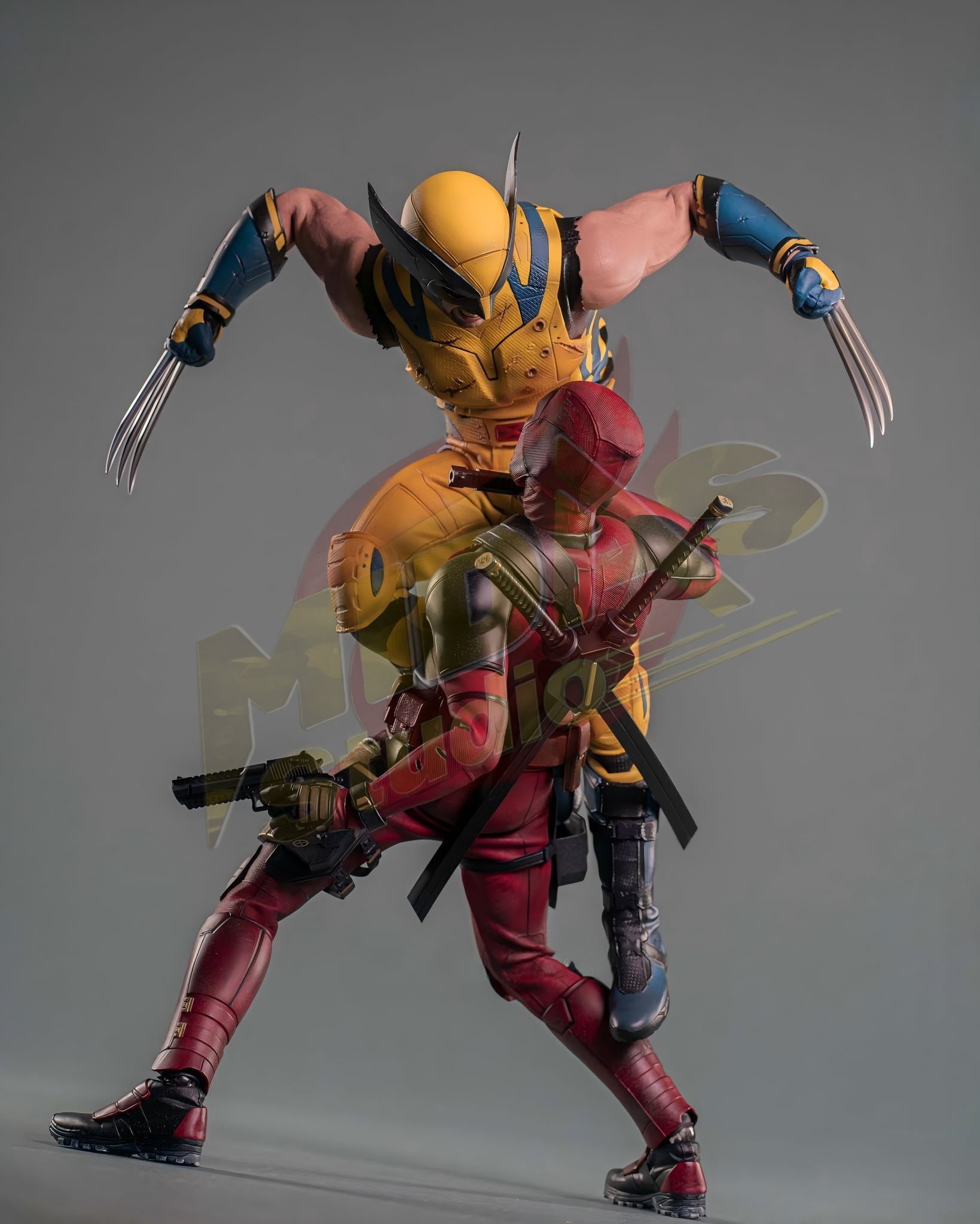 Brand New🔥 Hot Toys 1/6 Scale Deadpool and Wolverine Wolverine (Deluxe Edition, MMS754) Collectible Figure