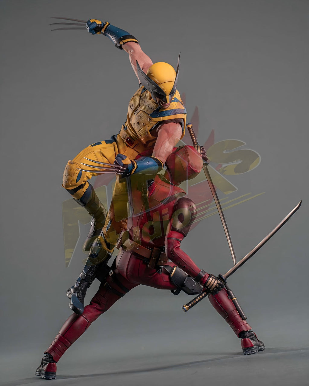 Brand New🔥 Hot Toys 1/6 Scale Deadpool and Wolverine Wolverine (Deluxe Edition, MMS754) Collectible Figure