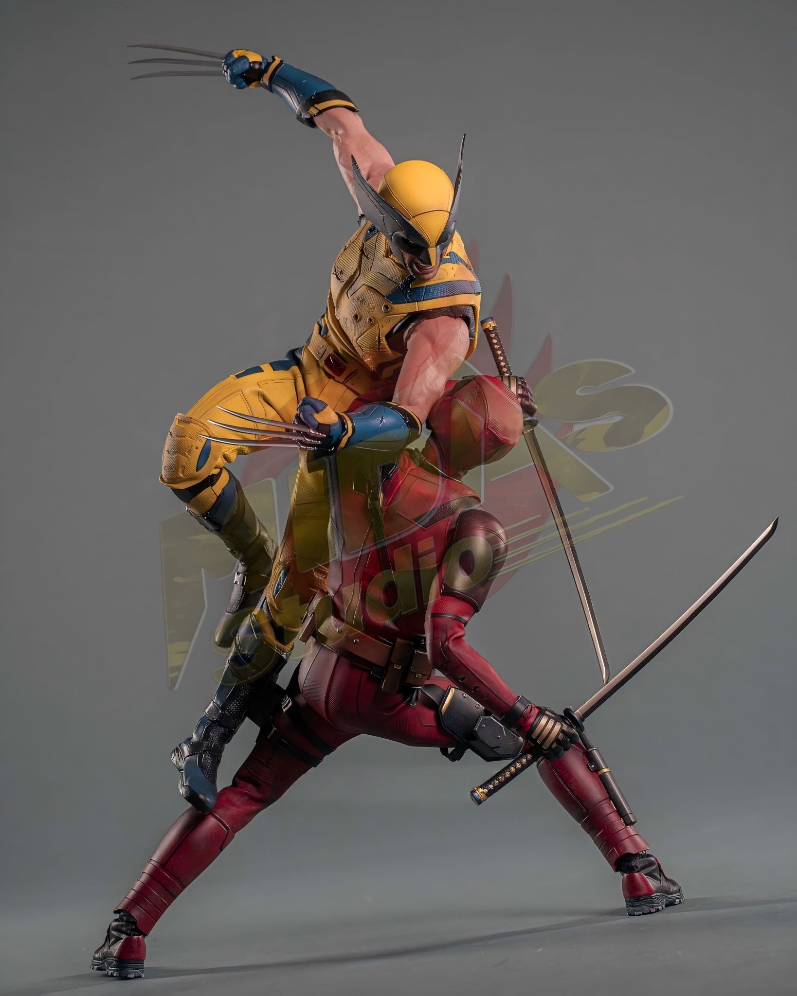 Brand New🔥 Hot Toys 1/6 Scale Deadpool and Wolverine Wolverine (Deluxe Edition, MMS754) Collectible Figure