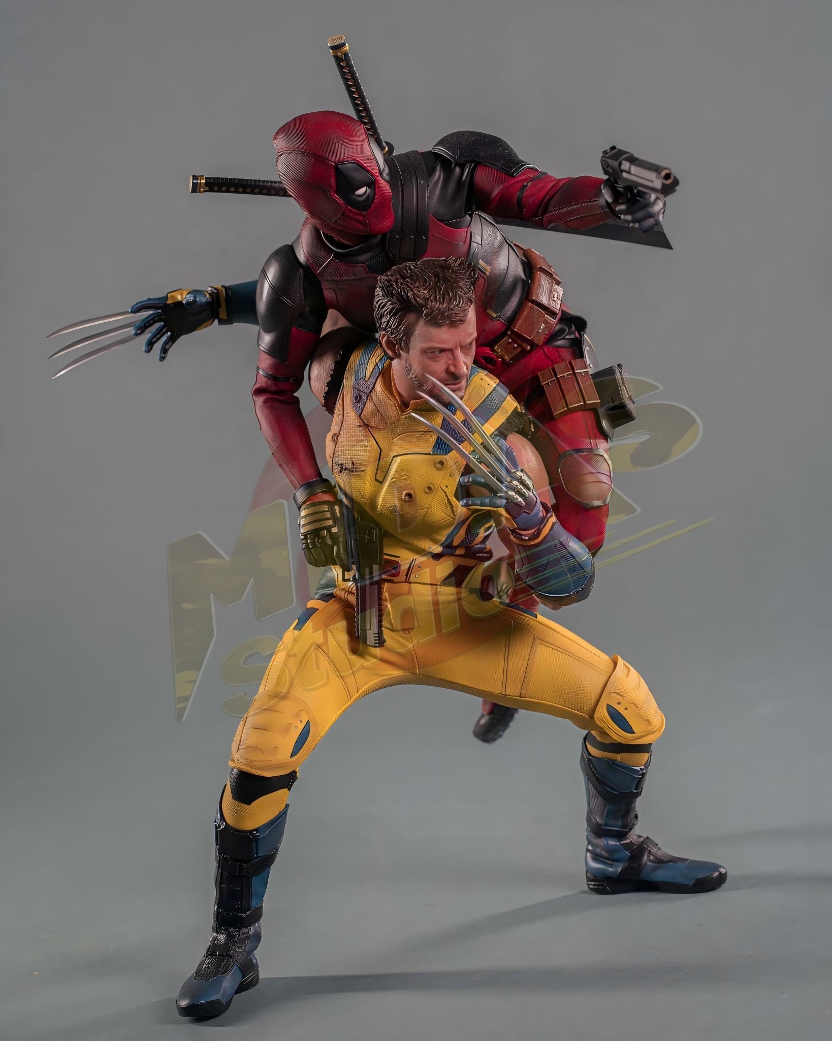 Brand New🔥 Hot Toys 1/6 Scale Deadpool and Wolverine Wolverine (Deluxe Edition, MMS754) Collectible Figure