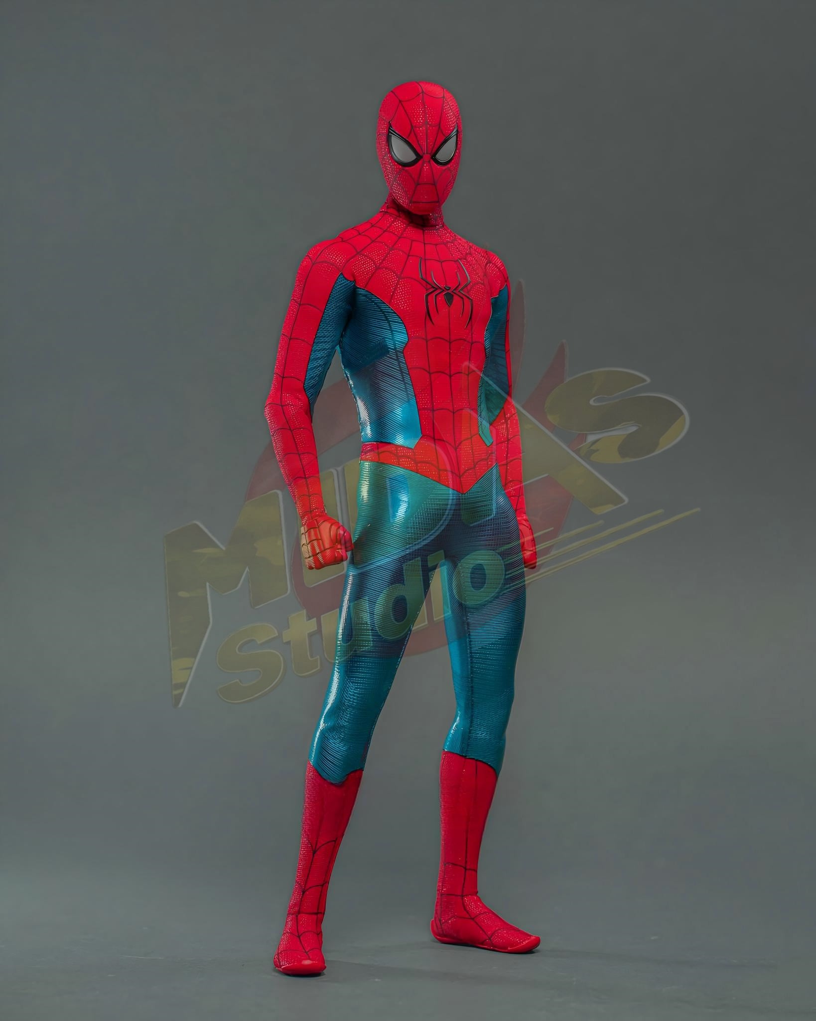 Brand New🔥 Hot Toys 1/6 Scale Spider-Man: No Way Home Spider-Man (Red and Blue Suit) Collectible Figure (Regular Edition, MMS679)