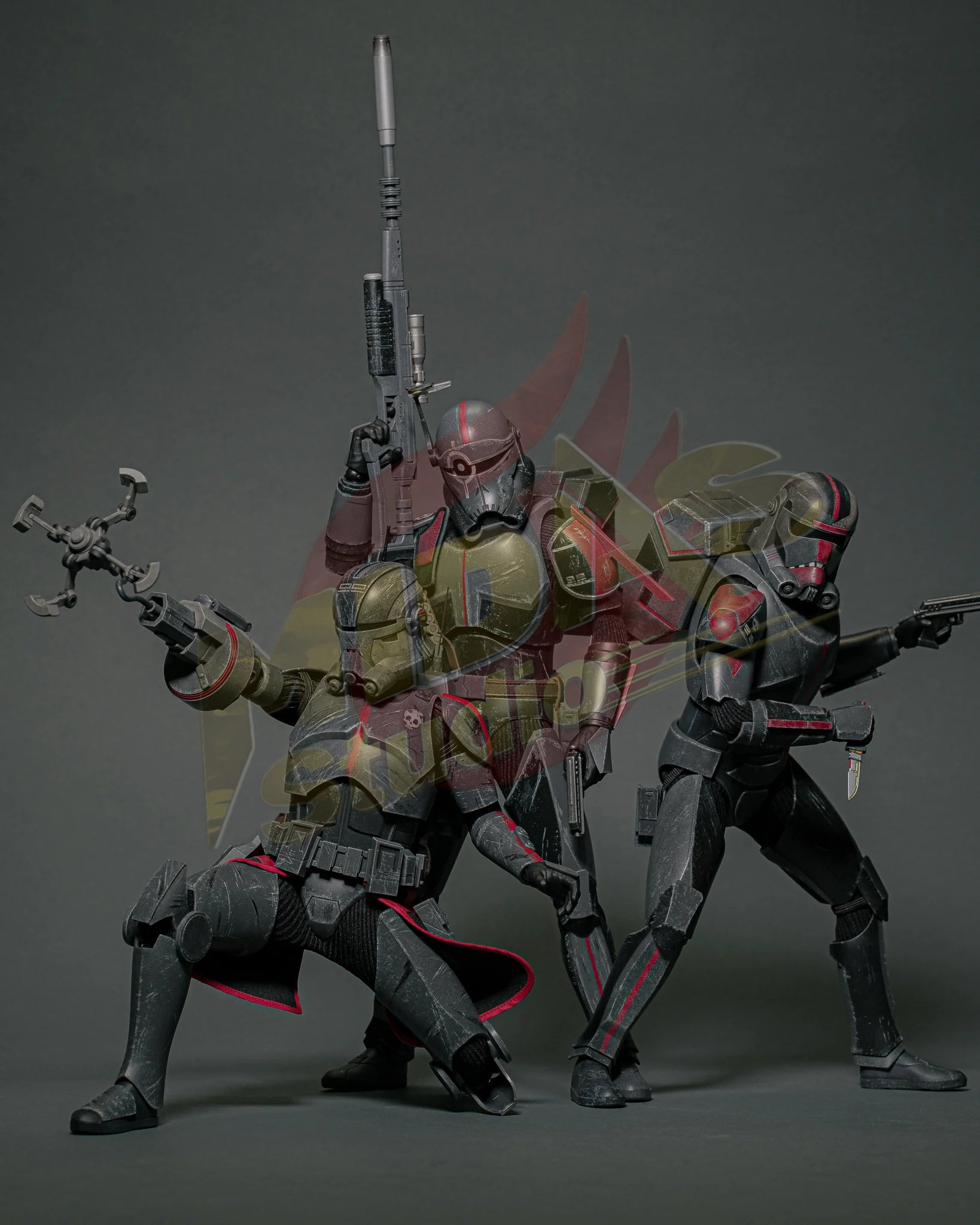 Brand New🔥 Hot Toys 1/6 Scale Star Wars: The Bad Batch Crosshair Collectible Figure (TMS087)