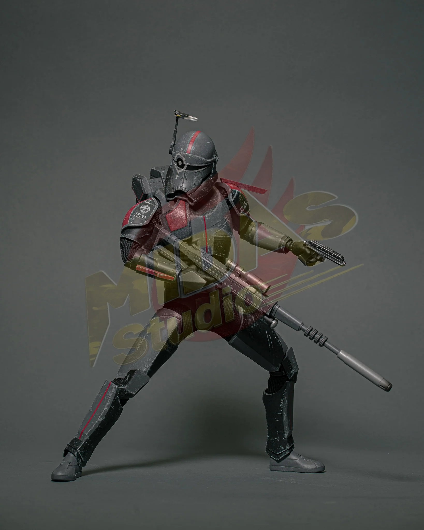 Brand New🔥 Hot Toys 1/6 Scale Star Wars: The Bad Batch Crosshair Collectible Figure (TMS087)