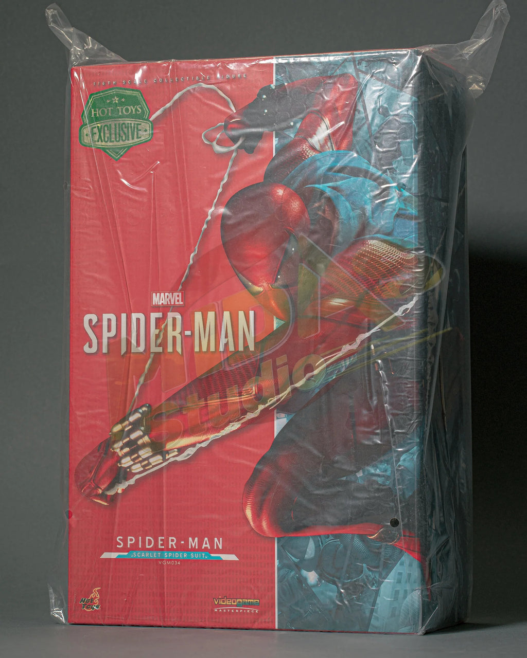 Brand New🔥 Hot Toys 1/6 Scale Spider-Man PS4 Scarlet Spider Suit Collectible Figure (VGM34)