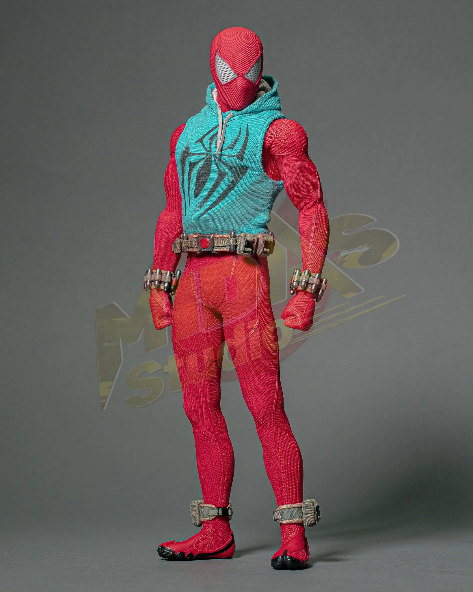 Brand New🔥 Hot Toys 1/6 Scale Spider-Man PS4 Scarlet Spider Suit Collectible Figure (VGM34)