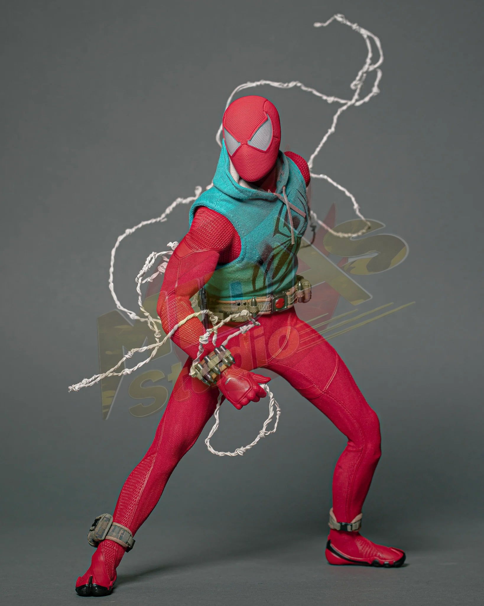 Brand New🔥 Hot Toys 1/6 Scale Spider-Man PS4 Scarlet Spider Suit Collectible Figure (VGM34)
