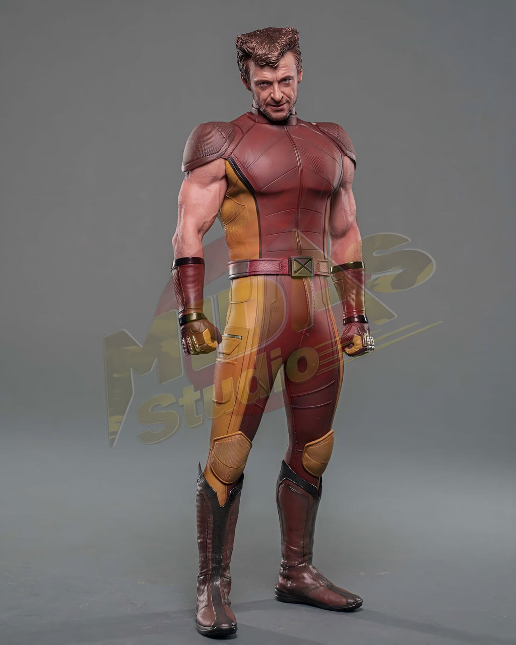 Brand New🔥 Hot Toys 1/6 Scale Deadpool & Wolverine - Wolverine (Classic Brown and Tan) Collectible Figure (Hot Toys Exclusive, MMS831)