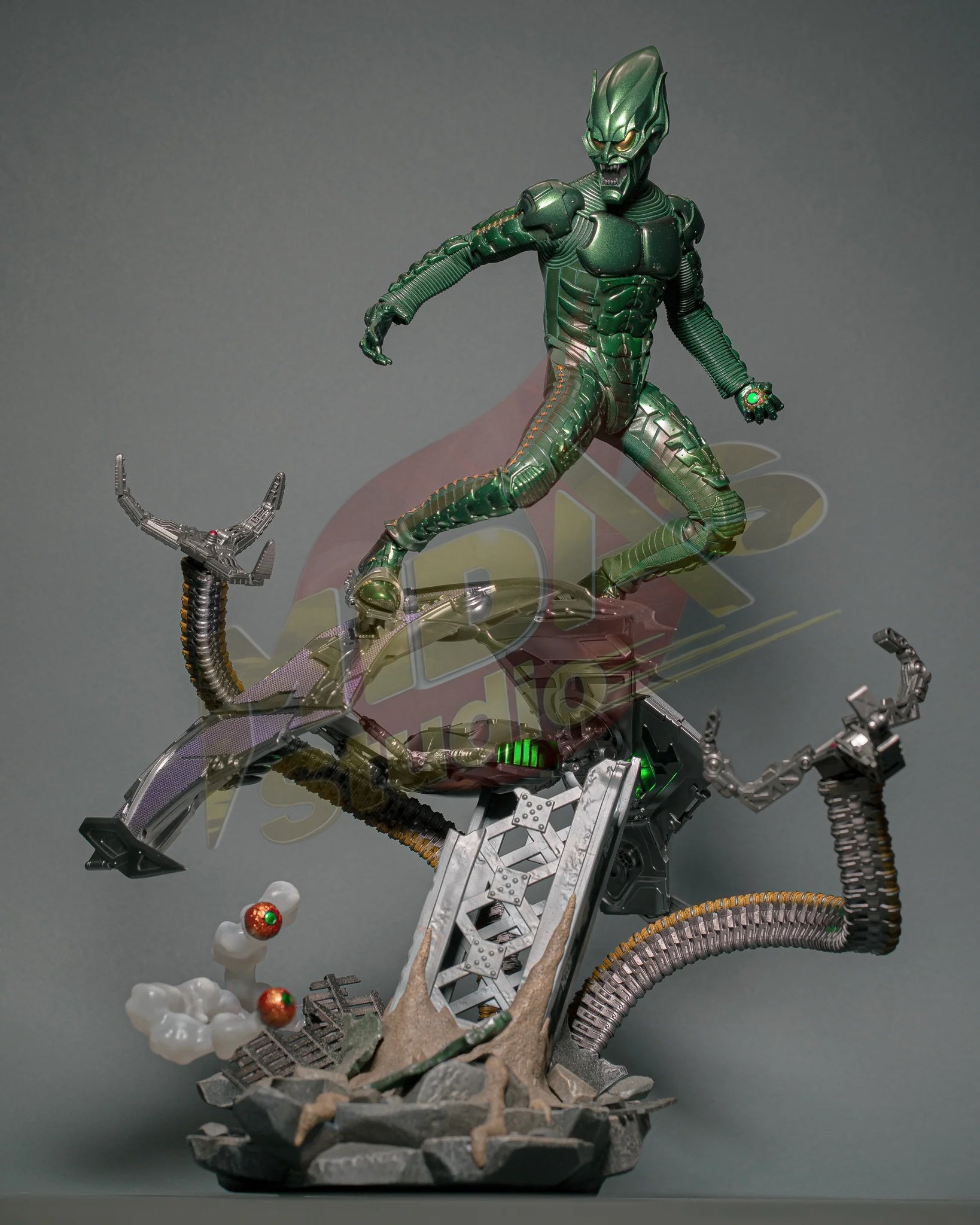 Brand New🔥 Hot Toys 1/6 Scale Spider-Man No Way Home Green Goblin (Deluxe Version) Collectible Figure (MMS631)