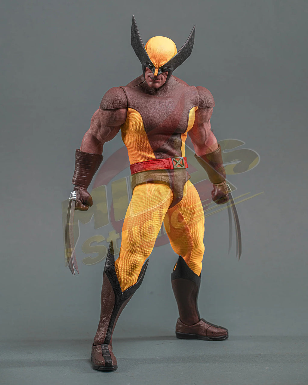 Brand New🔥 Hot Toys 1/6 Scale X-Men Wolverine (Brown Suit) Collectible Figure (Hono Studio HS03, Exclusive Limited Edition)
