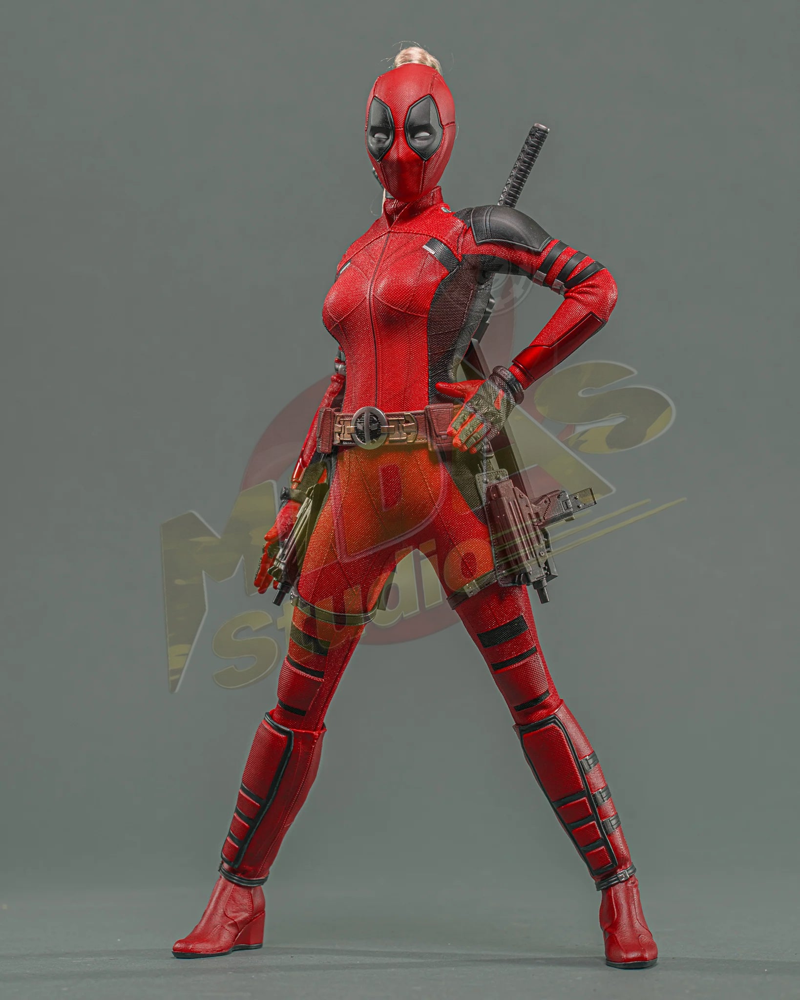 Brand New🔥 Hot Toys 1/6 Scale Marvel Deadpool & Wolverine Ladypool Collectible Figure (MMS747)