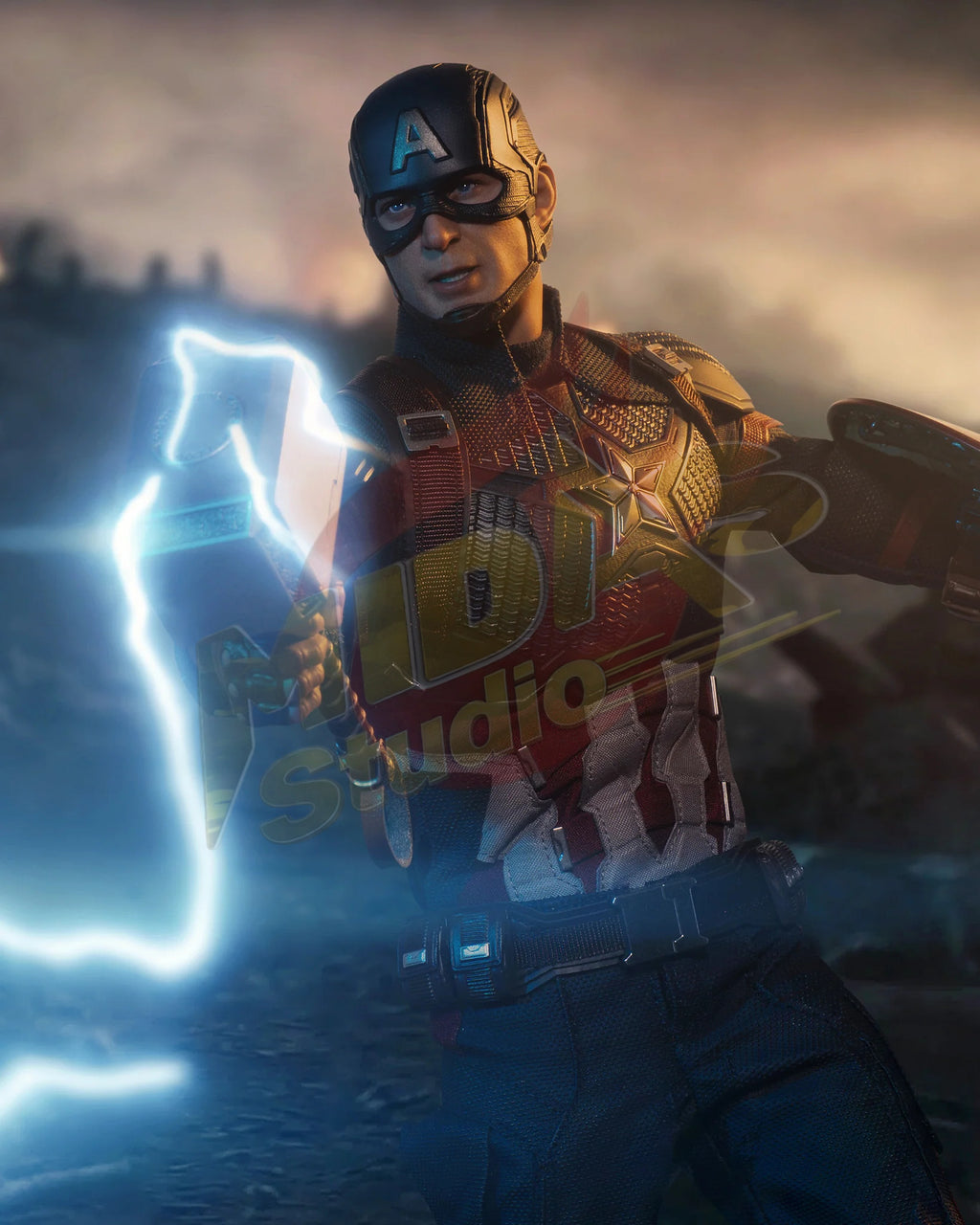 Brand New🔥 Hot Toys 1/6 Scale Avengers Endgame Captain America (MMS536) Collectible Figure