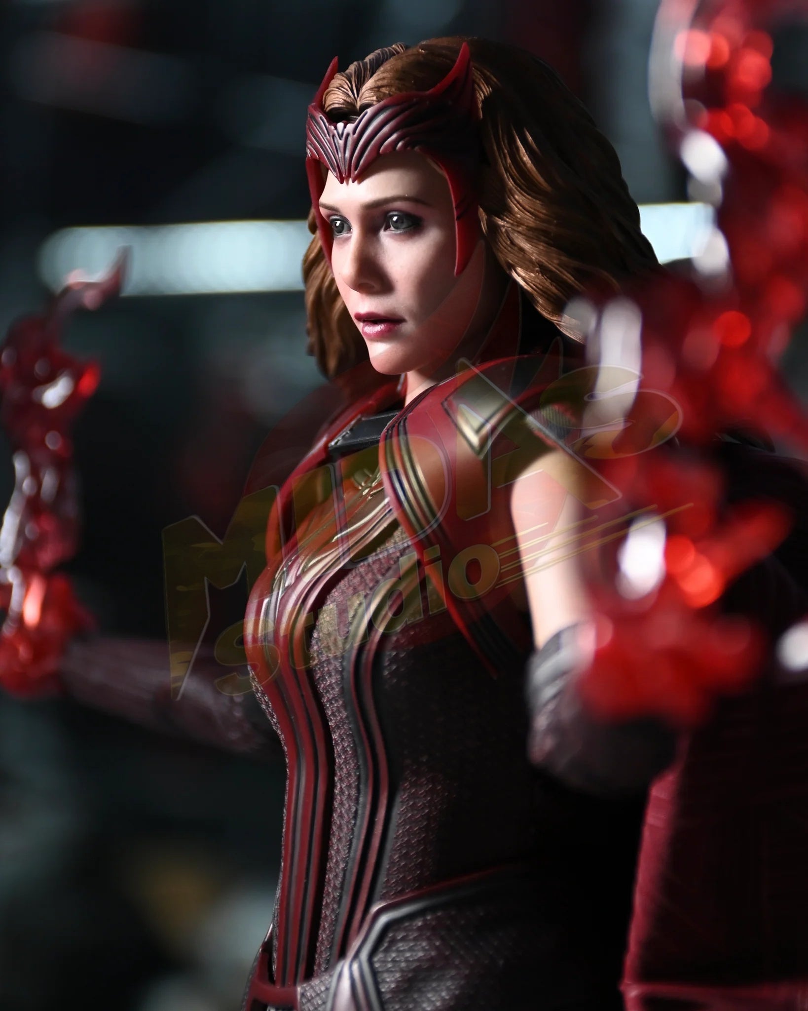Brand New🔥 Hot Toys TMS036 WandaVision The Scarlet Witch 1/6 Scale Collectible Figure Set