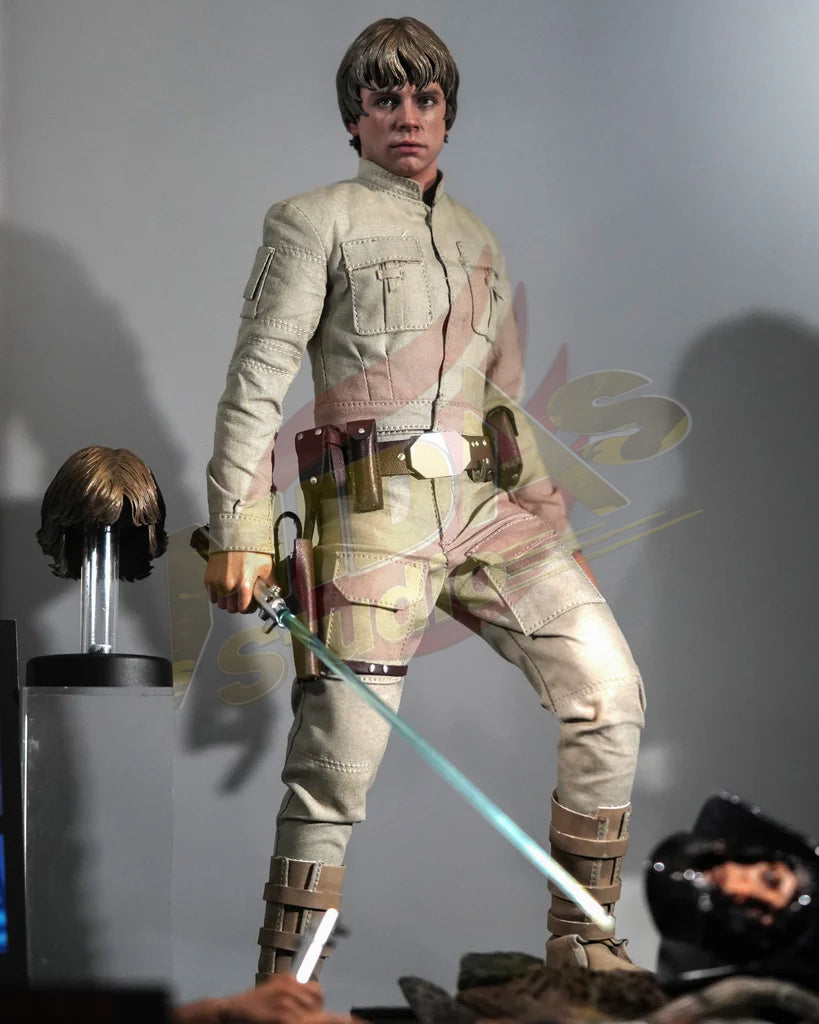 Brand New🔥 Hot Toys 1/6 Scale Star Wars: The Empire Strikes Back Luke Skywalker Bespin Collectible Figure (Deluxe Edition, DX25)