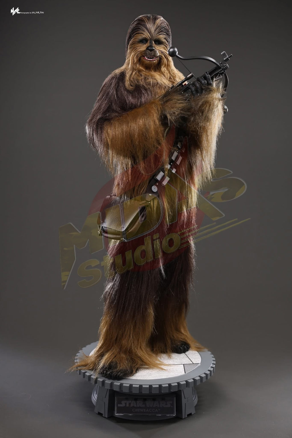 Brand New🔥 Hot Toys 1/6 Scale Star Wars: Episode V The Empire Strikes Back - Chewbacca with Disassembled C-3PO Collectible Figure (MMS766)