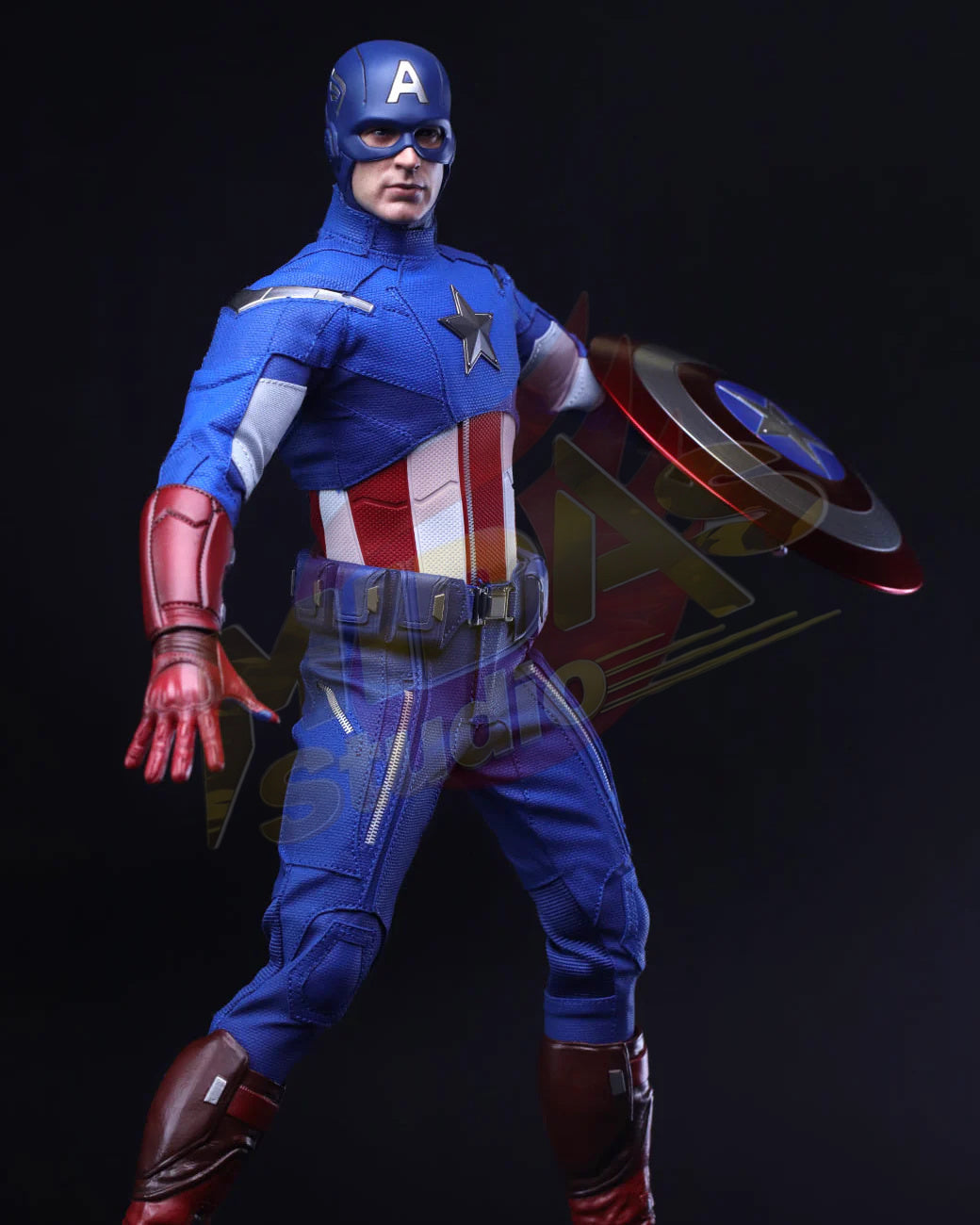 Brand New🔥 Hot Toys 1/6 Scale Avengers: Endgame - 2012 Captain America Collectible Figure (MMS563)