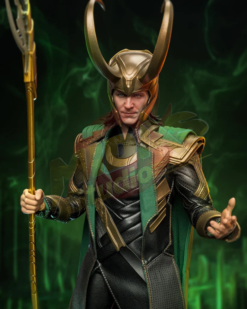Brand New🔥 Hot Toys MMS579 Avengers Endgame Loki 1/6 Scale Collectible Figure Set