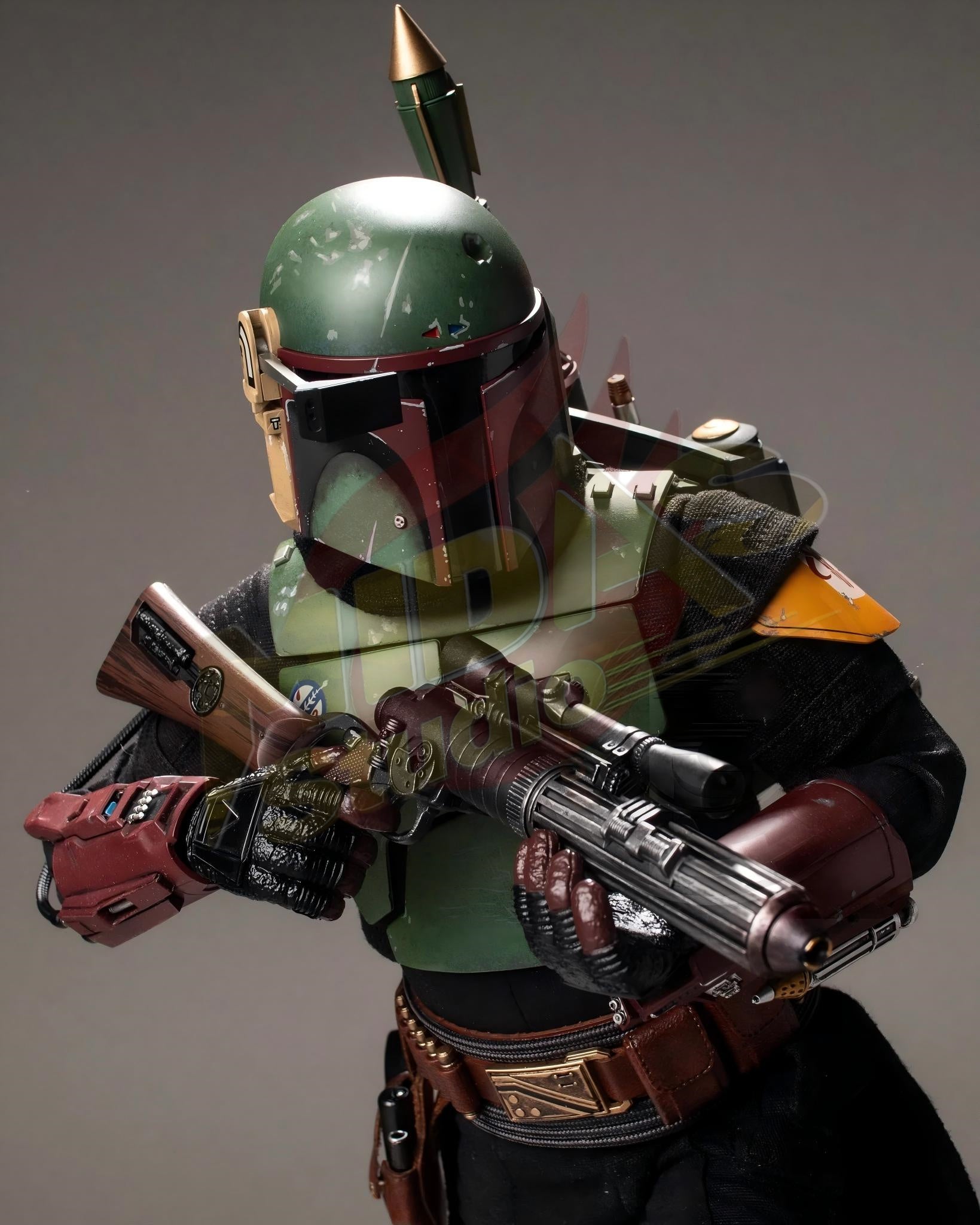 Brand New🔥 Hot Toys 1/6 Scale Star Wars: The Book of Boba Fett Boba Fett Collectible Figure (TMS078)