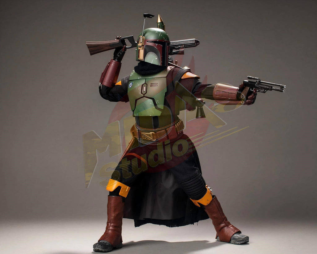 Brand New🔥 Hot Toys 1/6 Scale Star Wars: The Book of Boba Fett Boba Fett Collectible Figure (TMS078)