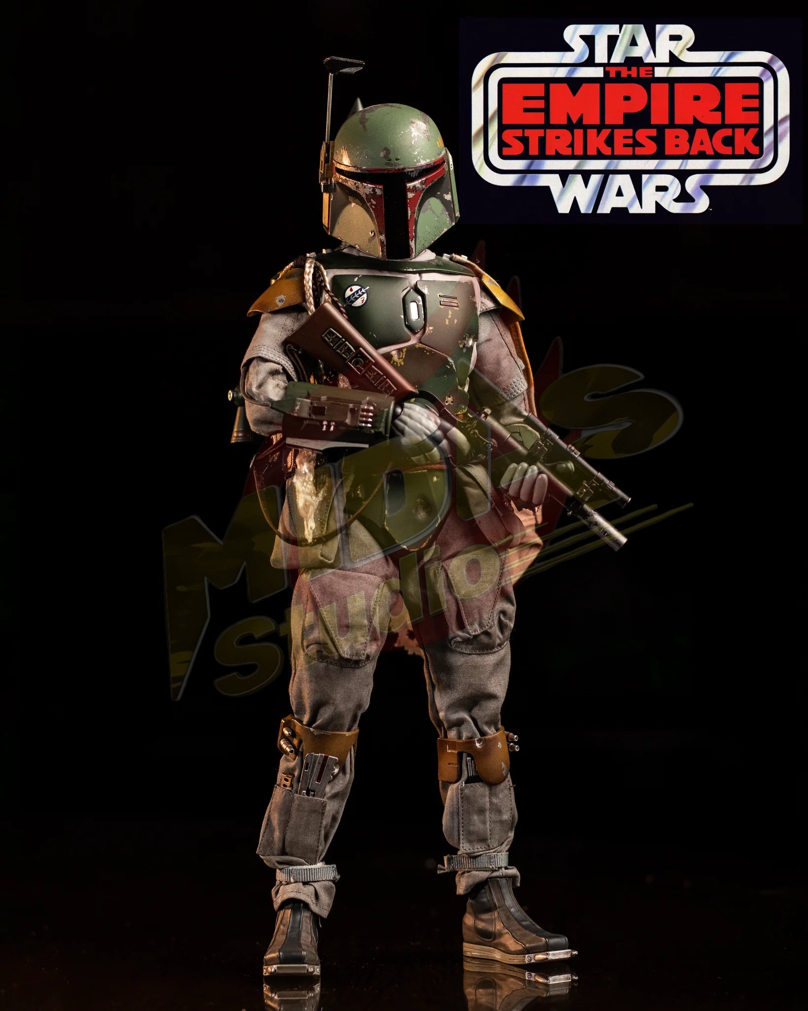 Brand New🔥 Hot Toys MMS574 Star Wars Empire Strike Back 40th Anniversary Boba Fett 1/6 Scale Collectible Figure Set