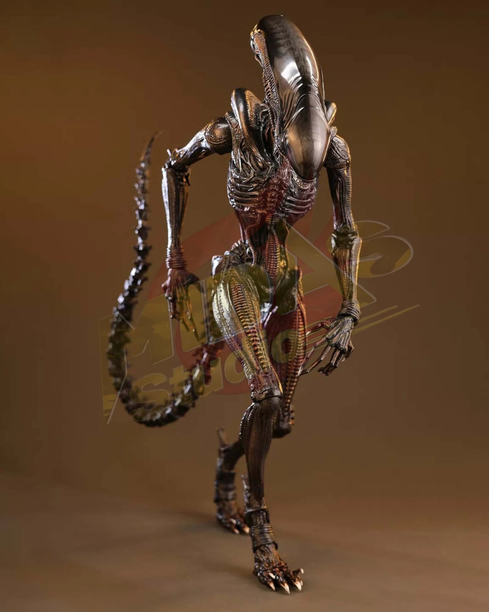 Brand New🔥 Hot Toys 1/6 Scale Alien: Romulus Scorched Xenomorph Collectible Figure (MMS784)