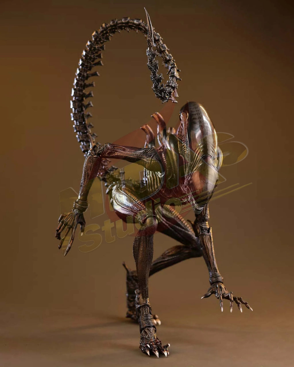 Brand New🔥 Hot Toys 1/6 Scale Alien: Romulus Scorched Xenomorph Collectible Figure (MMS784)