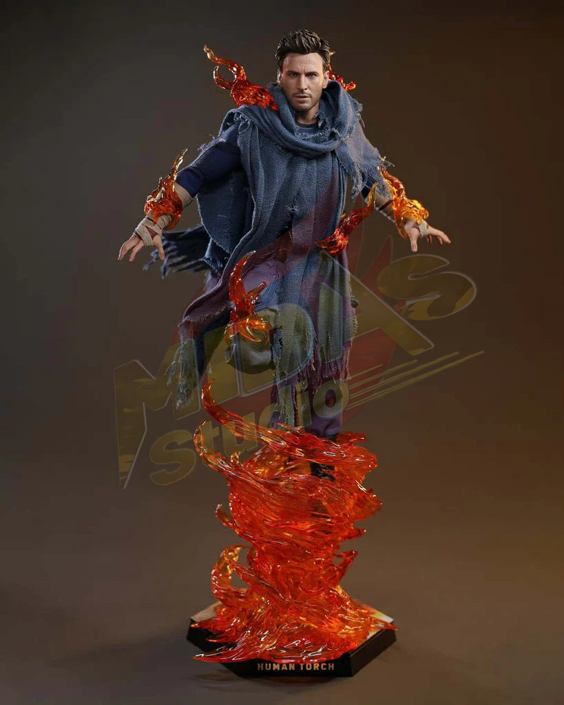 Brand New🔥 Hot Toys MMS789 Deadpool & Wolverine Human Torch 1/6 Scale Collectible Figure Set