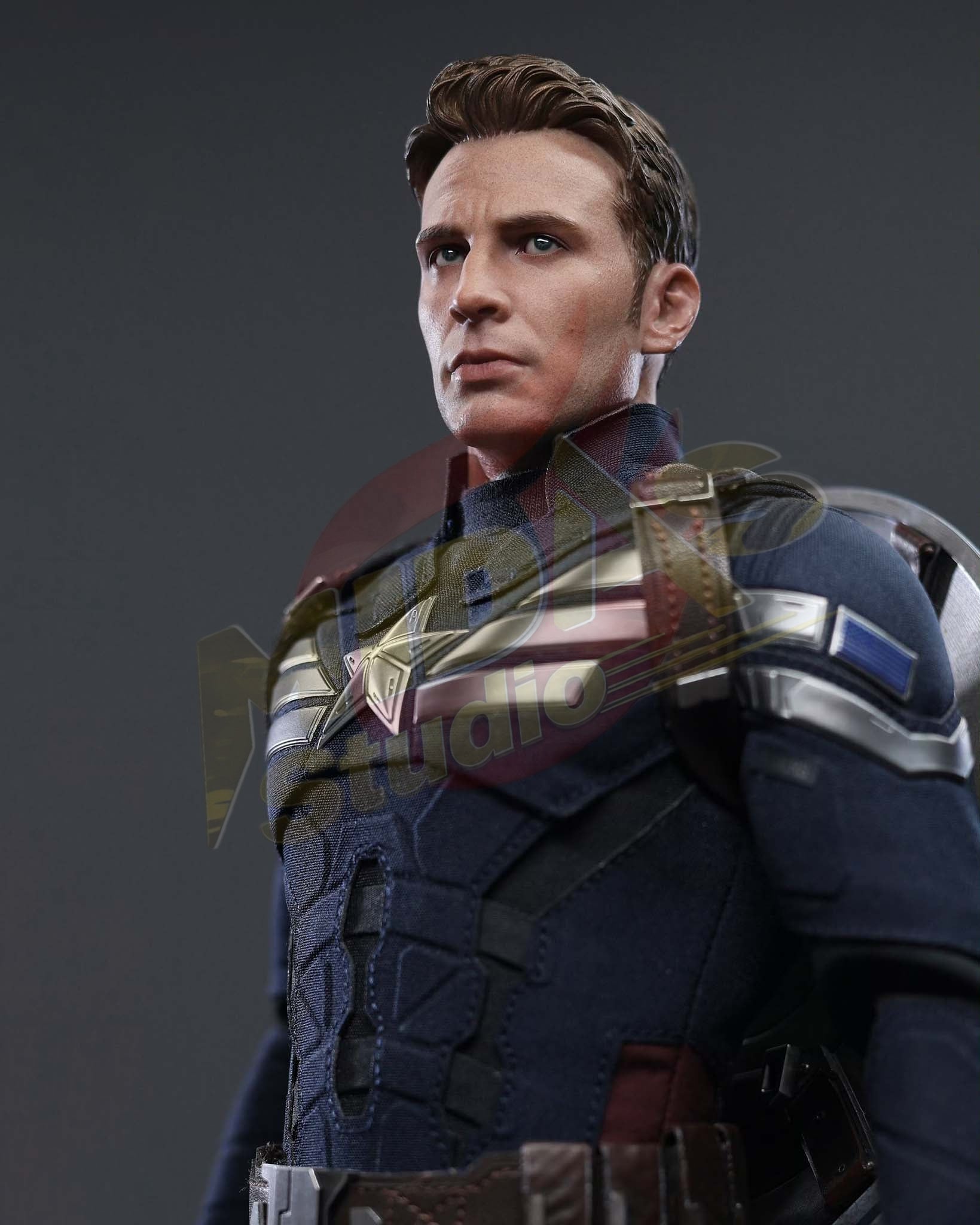 Brand New🔥 Hot Toys 1/6 Scale Captain America: The Winter Soldier - Captain America (Stealth S.T.R.I.K.E. Suit) 2.0 Collectible Figure (MMS783)