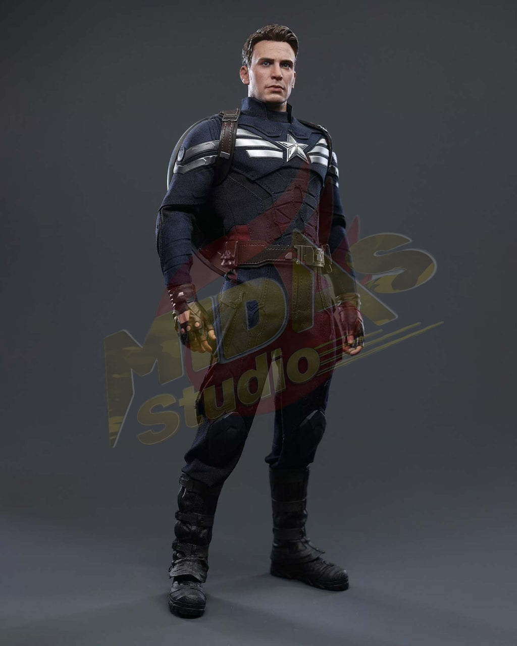 Brand New🔥 Hot Toys 1/6 Scale Captain America: The Winter Soldier - Captain America (Stealth S.T.R.I.K.E. Suit) 2.0 Collectible Figure (MMS783)