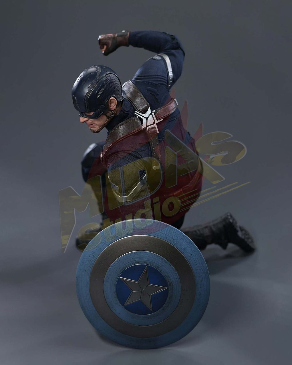 Brand New🔥 Hot Toys 1/6 Scale Captain America: The Winter Soldier - Captain America (Stealth S.T.R.I.K.E. Suit) 2.0 Collectible Figure (MMS783)