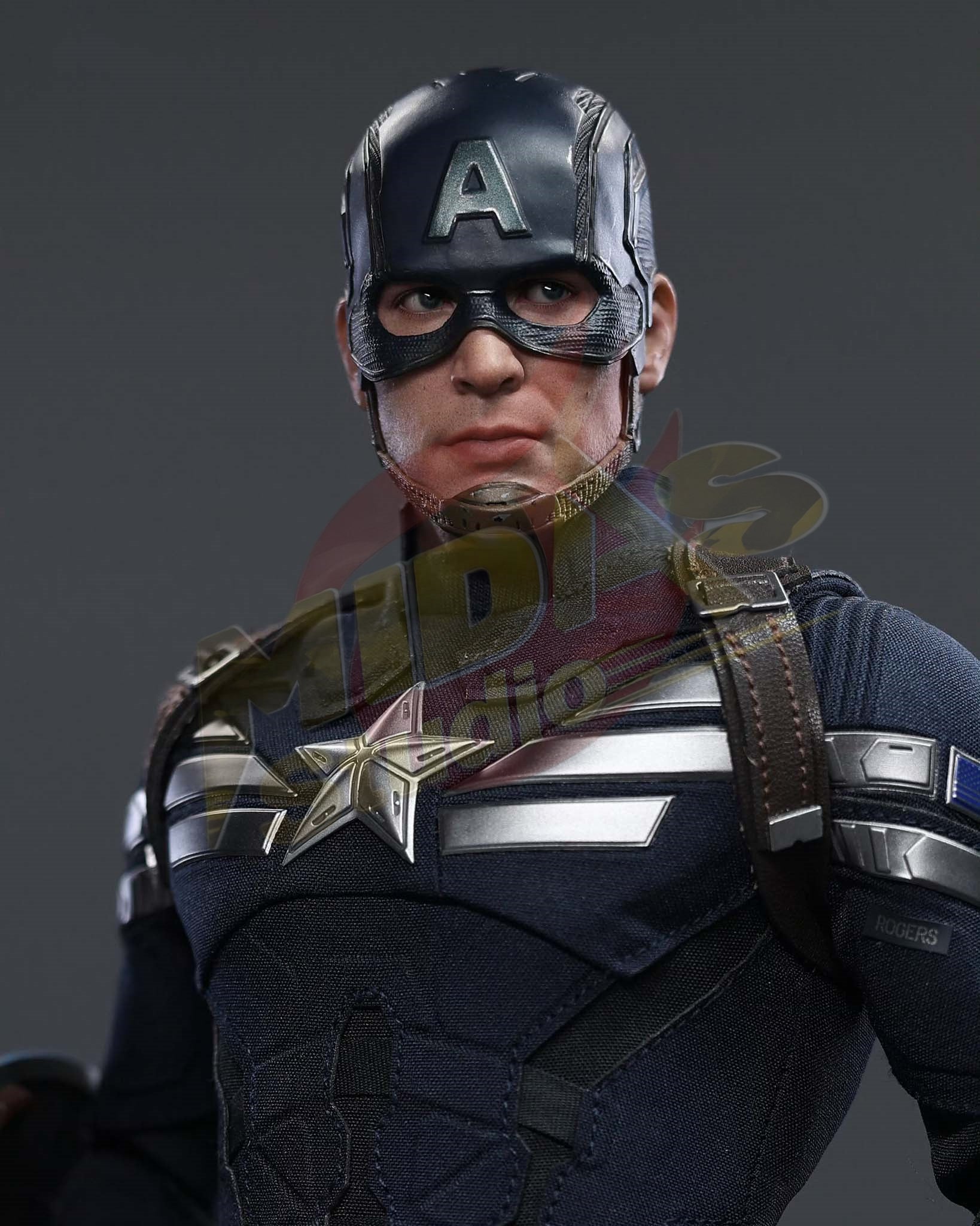 Brand New🔥 Hot Toys 1/6 Scale Captain America: The Winter Soldier - Captain America (Stealth S.T.R.I.K.E. Suit) 2.0 Collectible Figure (MMS783)