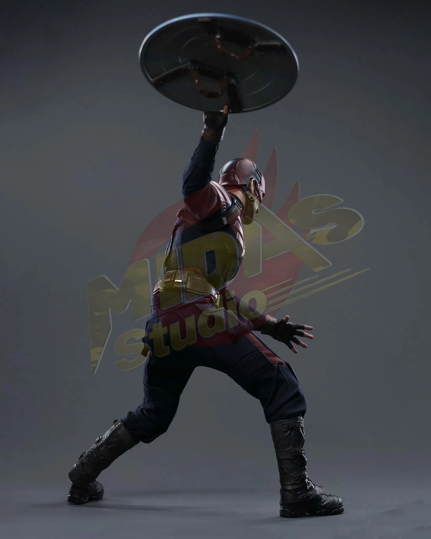 Brand New🔥 Hot Toys 1/6 Scale Captain America: The Winter Soldier - Captain America (Stealth S.T.R.I.K.E. Suit) 2.0 Collectible Figure (MMS783)