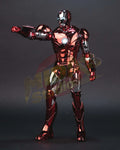 Brand New🔥 Hot Toys 1/6 Scale Iron Man Mark III (Red & Chrome Version) Collectible Figure (Exclusive Limited Edition, MMS744D64)