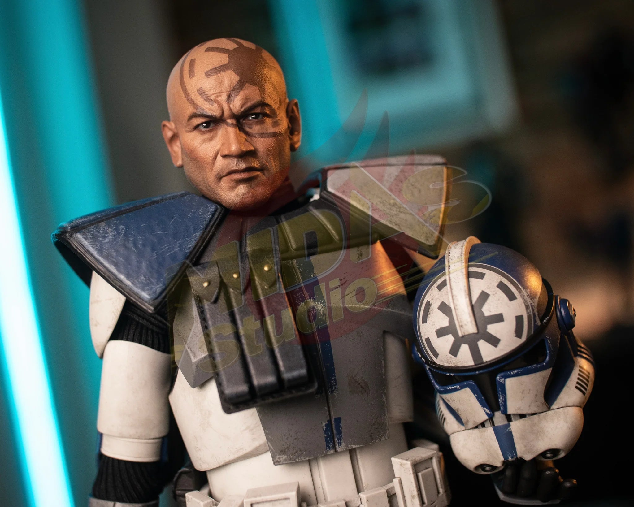 Brand New🔥 Hot Toys 1/6 Scale Star Wars: The Clone Wars Clone Trooper Jesse Collectible Figure (TMS064)