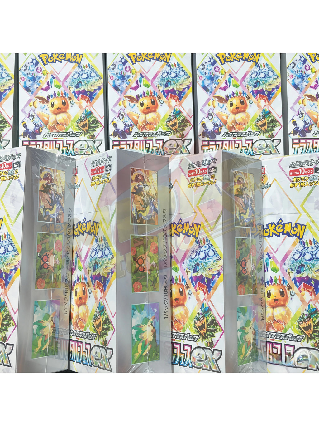 Brand New🔥 Pokémon TCG Japanese SV8A Terastal Festival Eevee Official Authentic Sealed Booster Pack Collection Set